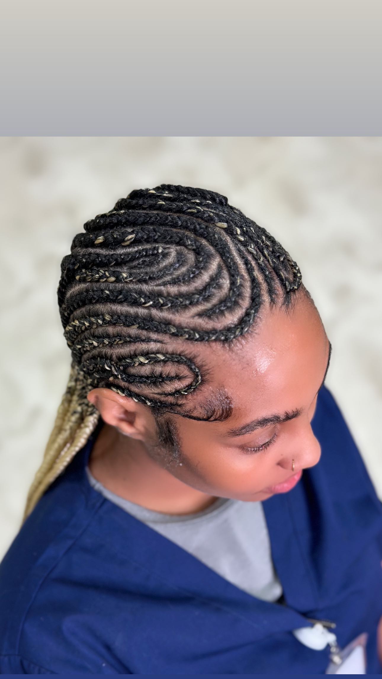 Trending cornrows